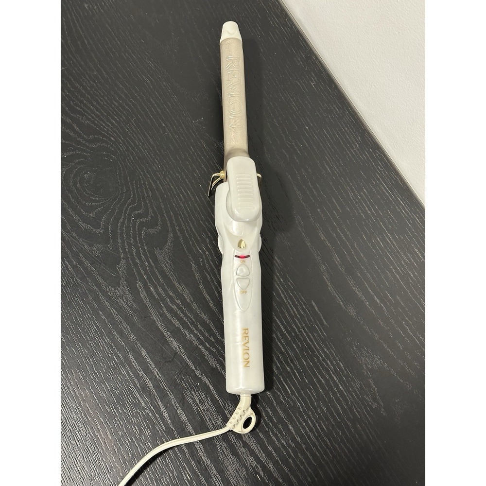 Revlon Curling Iron 3/4" Barrel RV052 Perfect Heat Professional Styling Tested